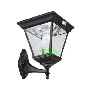 Wholesale Outdoor garden aluminum wall light sensor LED Solar Energy PIR Wall Light (DL-MSW17) from china suppliers