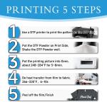 High-Quality DTF Film Transfer Sheets for Vibrant Custom Prints
