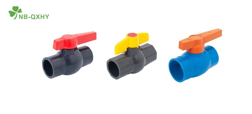 Customize UPVC Compact Ball Valve with Multiple Style Handles