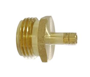 Wholesale Lead Free Brass Blow Out Plug,Schrader Valve To 3/4&quot; Inch Male Garden Hose Thread from china suppliers