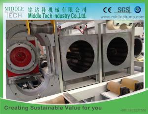 China Rectangle Mould Plastic Pipe Belling Machine For PVC Pipe SGK 160 Model Single Oven on sale