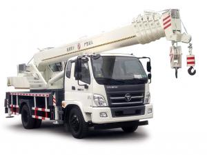 FOTON Lifting Material Truck Mounted Crane 10-16 Ton , Full Hydraulic Truck Crane