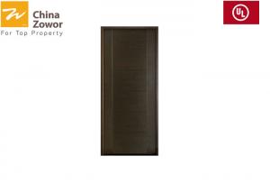 China BS476 Tested 3' X 7' White Maple Timber Fire Doors With Steel Frame/Melamine Veneer Finish/White Maple Color on sale