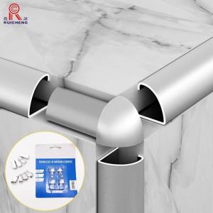 Wholesale Champagne 6063 Aluminum Tile Trim , 2m Ceramic Tile Metal Trim from china suppliers