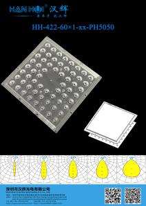 Wholesale 15°/30°/45°/60°/90° Available 60pcs 5050LEDs WaterProof High Power LED Lens For Stadium Lighting from china suppliers