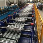 7.5KW 25 Stations Galvanized Standing Seam Metal Roof Machine