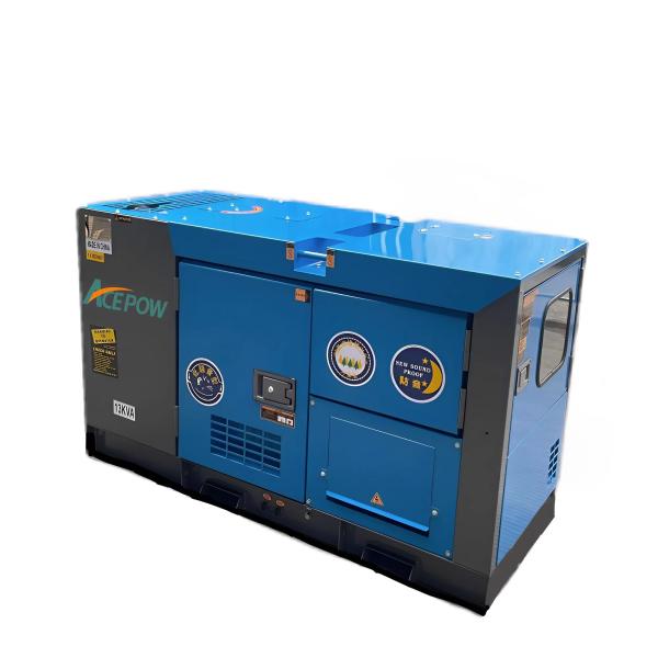Blue 13kva Marine Generator Set Silent Single Phase