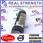 DELPHI 4pin injector 21569200 BEBE4K01001 Diesel pump Injector V-O-L-V