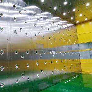 Wholesale 3 Sides Auto Blowing 36 Nozzles Air Shower Tunnel PVC Rolling Door from china suppliers