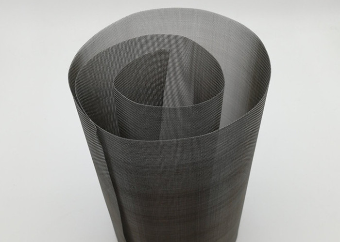 Twill Weave Heat Resistant Mesh Screen FeCrAl 0.06-2.53mm Wire Diameter