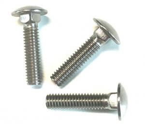 China M4 - M52 Round Head Bolt With Oval Neck DIN / JIS / BS / ANSI Standard on sale