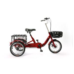 Wholesale 16 Inch Mini Cargo 3 Wheel Tricycle Beautiful Design Carbon Steel from china suppliers