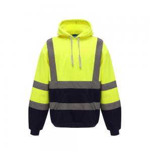 China Customized Reflective Safety Hoodies High Visibility Sweatshirt ANSI Certificate on sale