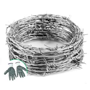 Wholesale Hot-dipped Barbed Wire Philippines Galvanized Barbed Wire Price Per Roll Barbed Iron Wire from china suppliers