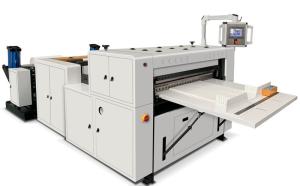 Wholesale SR-1100/1400 Jumbo Roll To Sheet Cutting Machine With Slitter from china suppliers