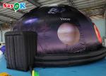 5m Diameter Inflatable Planetarium Black Projection Dome Tent For Science