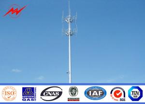 Wholesale Electric 36M Antenna Tower Steel Mono Pole Tower For Mobile Transmission / Telecommunication from china suppliers