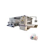 15KW Ink Marked Facial Tissue Paper Making Machine Rewinder V Shape