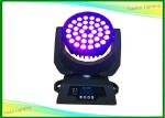 Promotion 36*10W / 12W / 15W/18W Zoom LED Moving Head Wash 4/5/6 In One Color