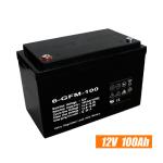 High Capacity 12V 100Ah Solar Lead Acid Battery , Gel Sealed Lead Acid Battery