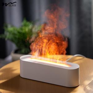 Wholesale Garden Essential Oil Diffuser 150ml Cool Mist Ultrasonic Humidifier for Fireplace Flame from china suppliers