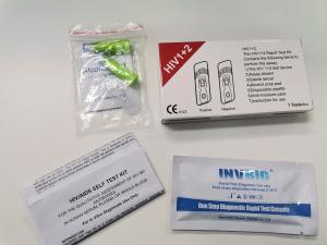 Wholesale Whole Blood HIV 1/2 Free Rapid Test Kits 99% Accurate from china suppliers