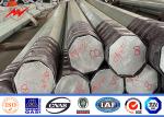 Nea Standard Electric Steel Pole Hot Dip Galvanized For 550kv Transmission