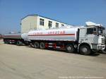 Oil Tank Full Trailer (Customizing 2-3-4 Axles Dolly Tanker 10CBM -30 For Palm