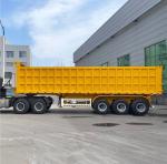 Three Axle 50 Ton Van / Box / Side Wall Truck Semi Trailer For Cargo Transport
