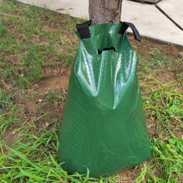 20 Gallon Green PVC Tree Watering Bags The Eco-Friendly Choice for Newly Planted