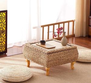 Wholesale The cane makes up tatami tea table window table of the sitting room windows table from china suppliers