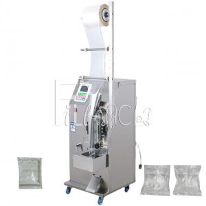 China 1000BPH Small  Liquid Sachet Filling Sealing Machine For Drinking Water Or Juice on sale