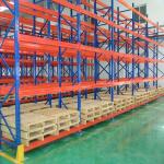 Durable Steel Heavy Duty Pallet Racks Warehouse Storage Shelving Powder Coating