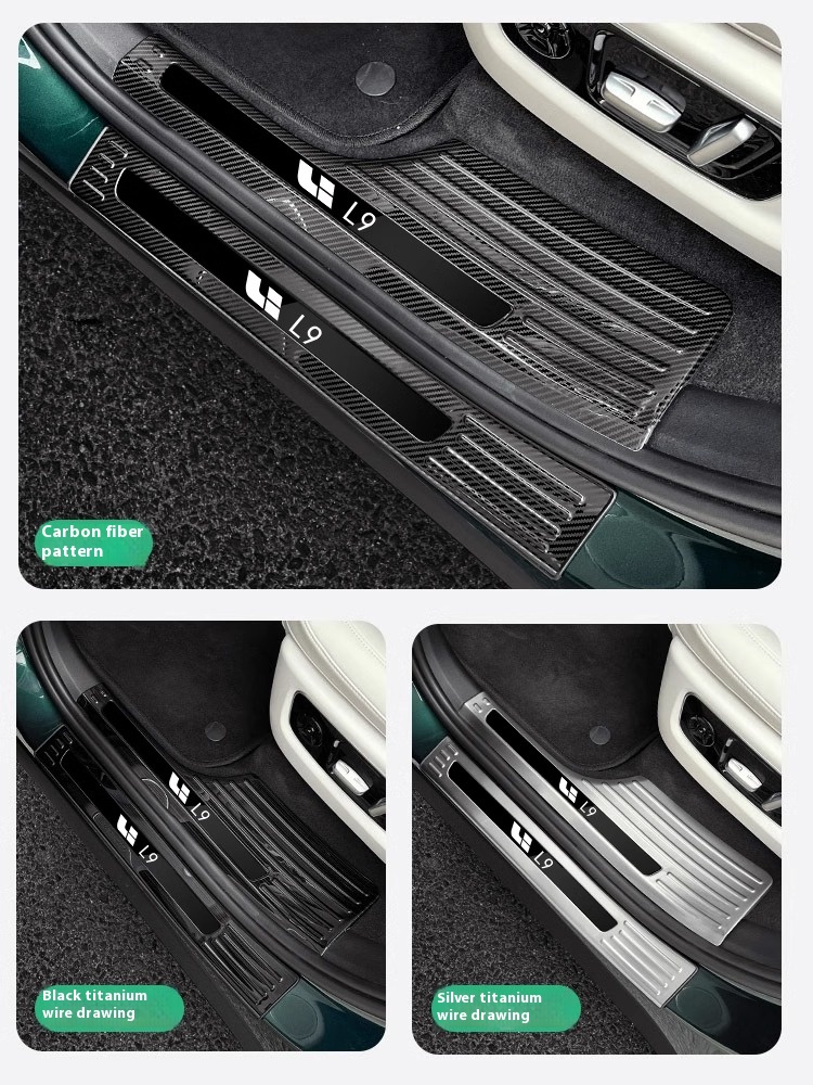 Transform Your L6 L7 L8 L9 Car with Lixiang Accessories Door Sill Strips Body Kit Interior and Exterior Parts