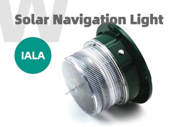 Green LED Flashing Navigation Buoy Lights Safety Marine Nav Lights Synchronizati
