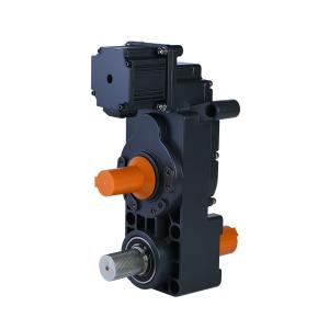 China 5rk140w Nmrv Worm Gearbox 1:3.9 1:40 5rpm  Barrier Gate Ac Type on sale