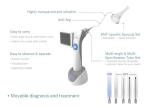 Portable Video Otoscope Resolution 640 X 480 3 Inch LCD Monitor Digital
