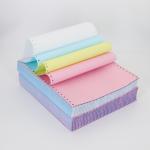 5 Plys Carbonless Paper Made From 100% Virgin Wood Pulp For Continuous Bill