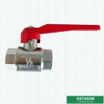 Yellow Finished Superior Quality Brass Ball Valve For Fluid Application Use