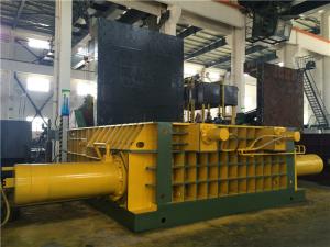 Wholesale Hydraulic Scrap Baler Machine Double Main Pressure Cylinder Round Packing Block from china suppliers