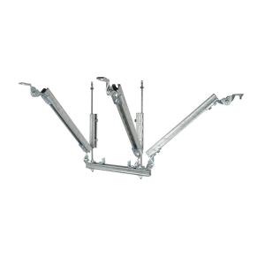 Wholesale Anodized Silver Seismic Brace For Pipe Seismic Protection Aluminum Bracket from china suppliers