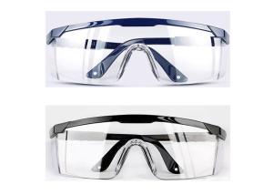 Wholesale Anti-fog goggles transparent protective glasses eye shield virus protection dust-proof sand-proof anti-splash 4-hole from china suppliers