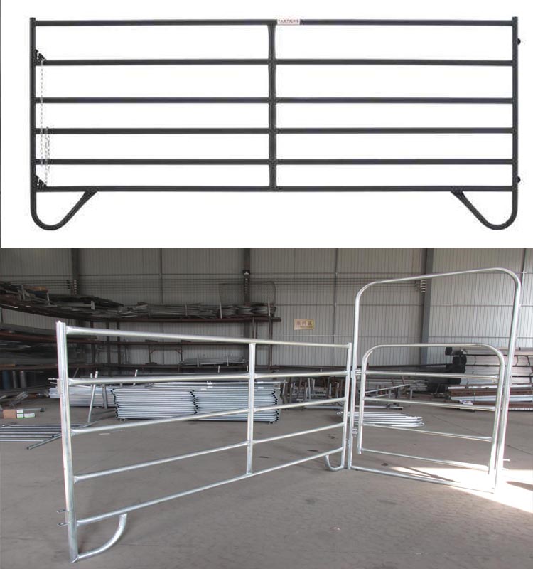 Heavy duty galvanized corral yard cattle panel