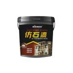 12 Months Shelf Life Natural Liquid Exterior Wall Paint Texture Granite Stone
