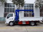Diesel Powered Commercial 2 Ton Truck Mounted Crane With Hydraulic Boom