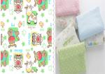 Plain Printing Woven 150gsm Cotton Flannel Cloth For Baby Blanket