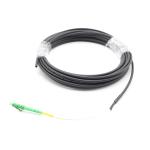 FTTH Outdoor Fiber Optic Pigtail LC APC 4.5mm Double Jackets CCA LSZH Simplex