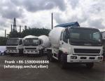 10 PE1 Engine ISUZU Concrete Mixer Truck 100 % Original Imported Condition