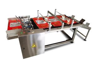 Wholesale YG 2002A-F Double friction pouch feeder for rice bags with receiving part from china suppliers