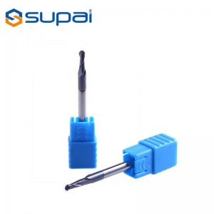 China HRC55 4 Flute Carbide Ball Nose End Mill Manufacturer In China for CNC Milling on sale